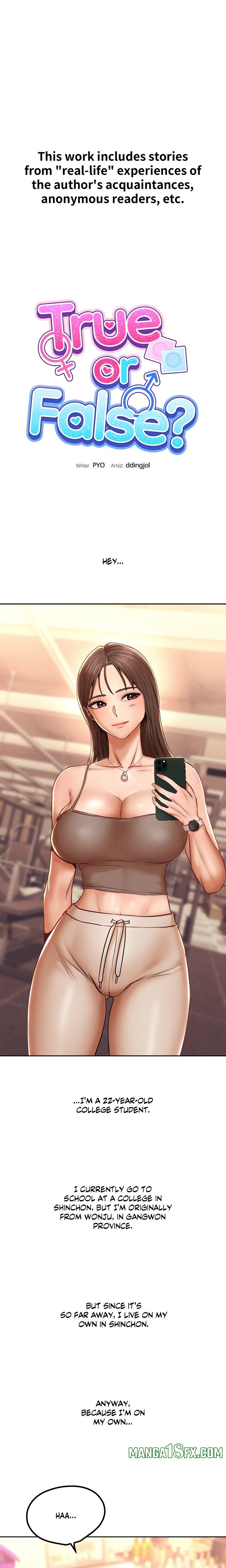 True or False? (Uncensored) - Chapter 102 [photo 1] - MangaPorn