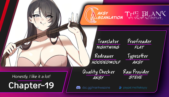 Honestly, I like it a lot! - Chapter 19 [photo 1] - MangaPorn