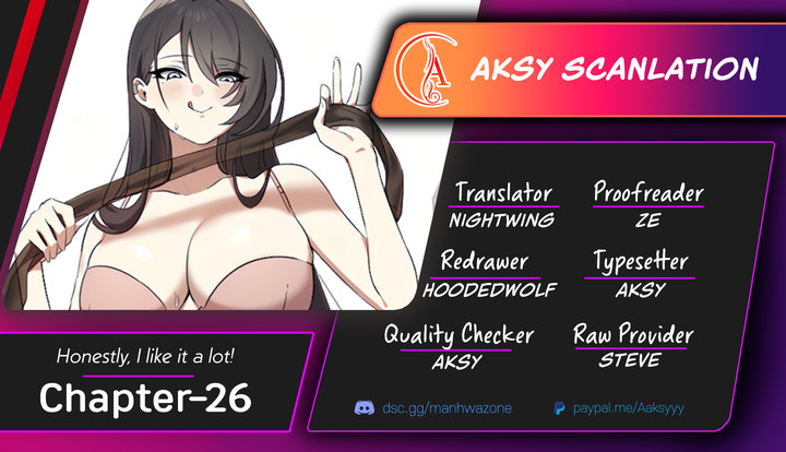 Honestly, I like it a lot! - Chapter 26 [photo 1] - MangaPorn