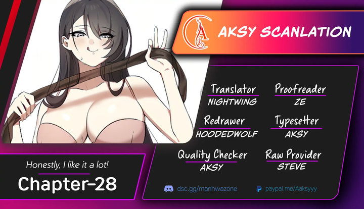 Honestly, I like it a lot! - Chapter 28 [photo 1] - MangaPorn