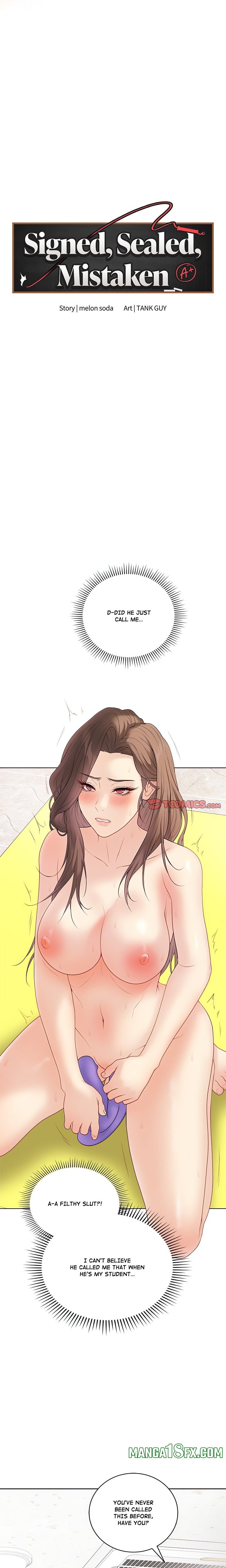 Signed, Sealed, Mistaken (Uncensored) - Chapter 30 [photo 2] - MangaPorn