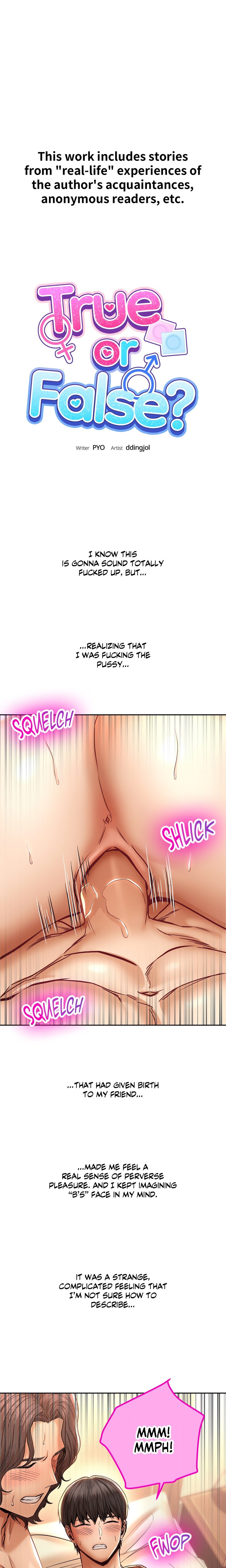 True or False? (Uncensored) - Chapter 110 [photo 1] - MangaPorn