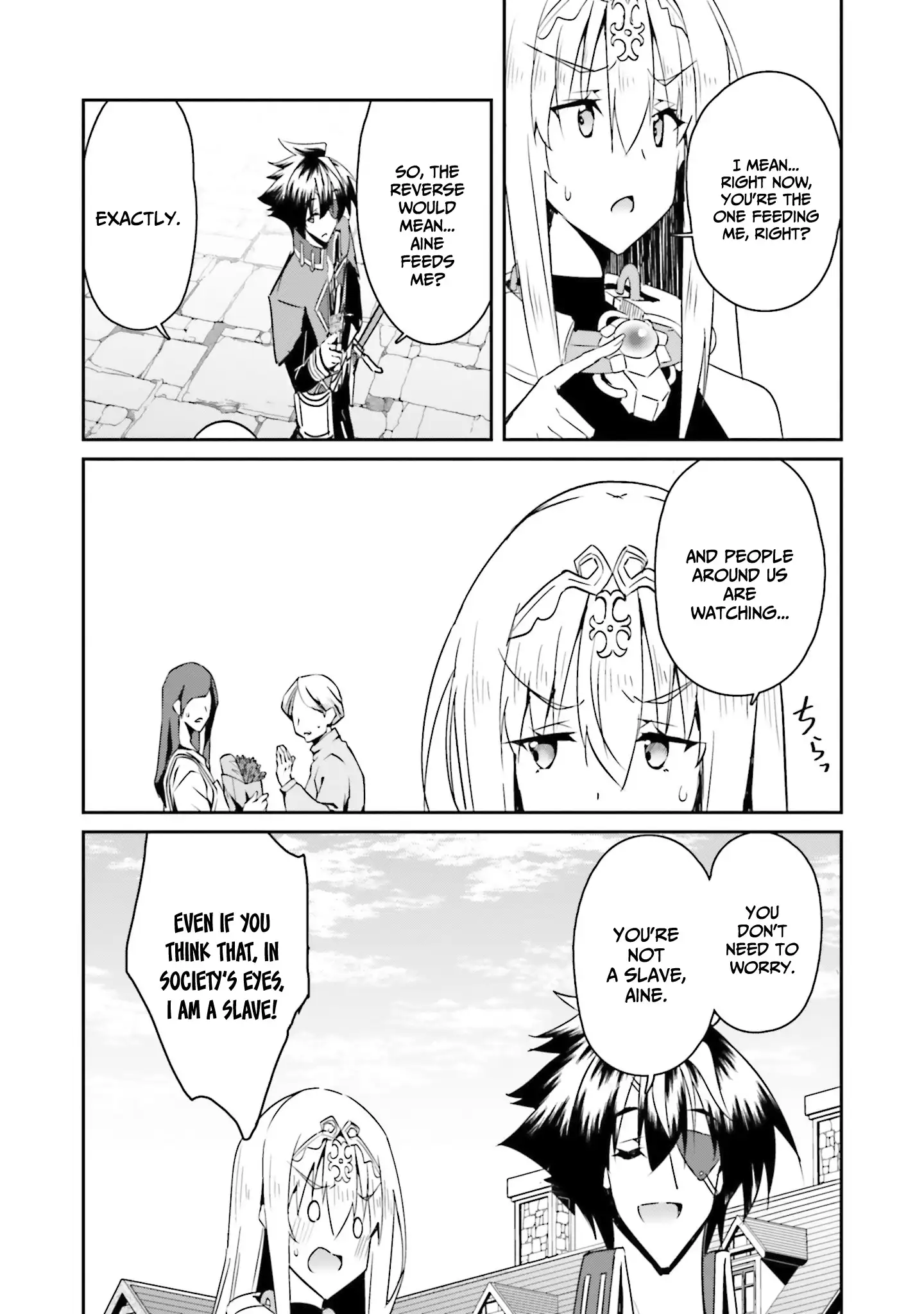 My childhood friend who I used to train swordsmanship with became a slave, so I, as an S-Rank adventurer decided to buy her and protect her - Chapter 14 [photo 9] - MangaPorn