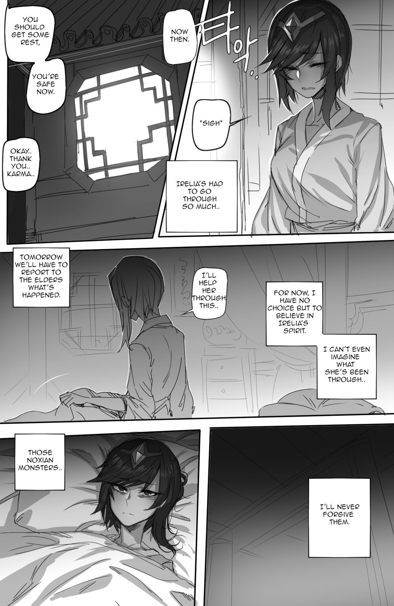 For the Noxus – Irelia and Karma [photo 4] - MangaPorn