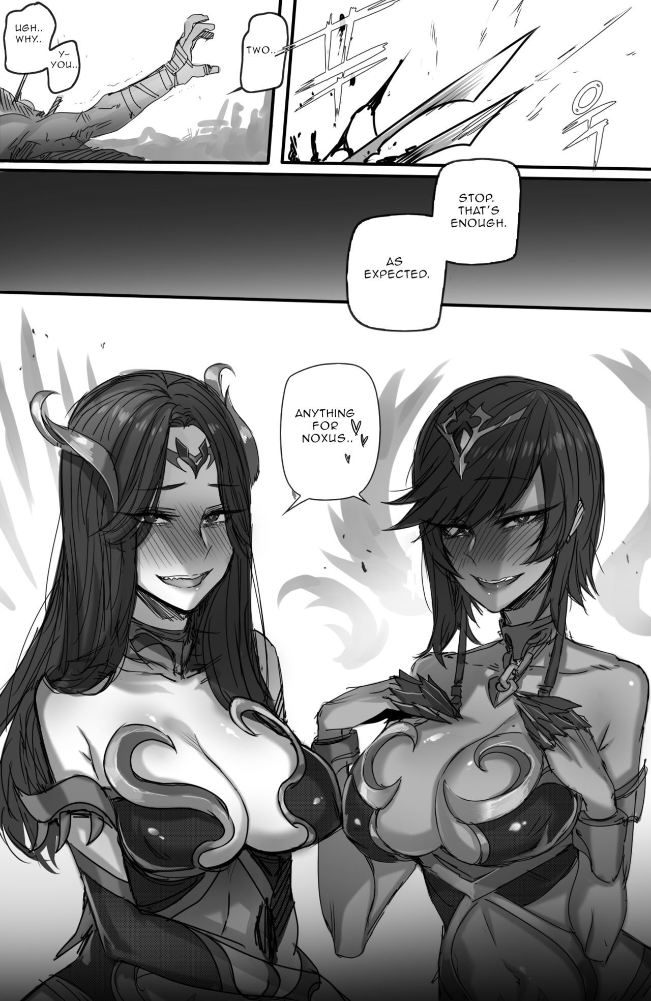 For the Noxus – Irelia and Karma [photo 21] - MangaPorn