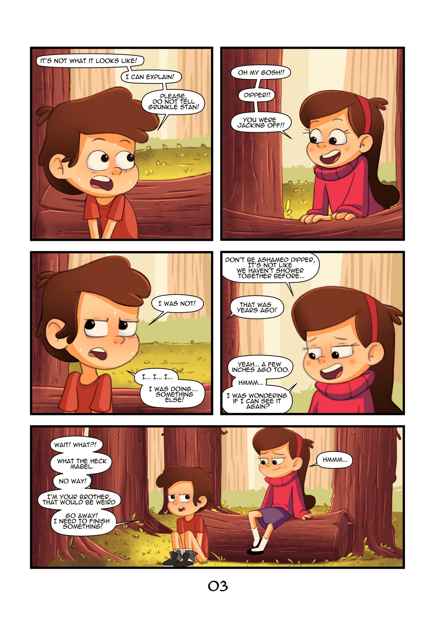 Gravity Falls – Secret Of The Woods [photo 4] - MangaPorn