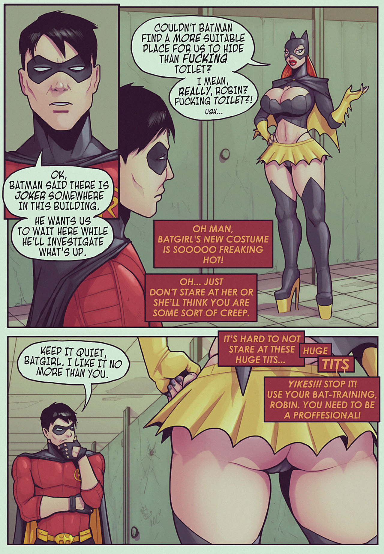 Ruined Gotham – Batgirl Loves Robin [photo 2] - MangaPorn