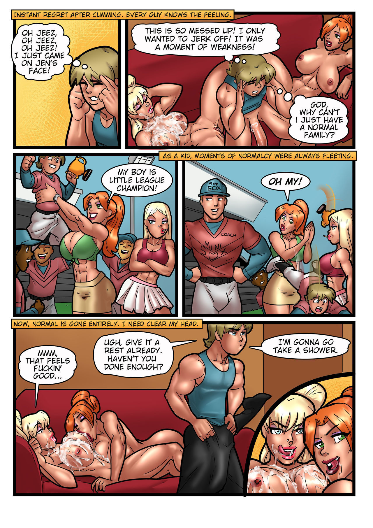 My Mom And Sister Are Size Queen Sluts 1 [photo 12] - MangaPorn