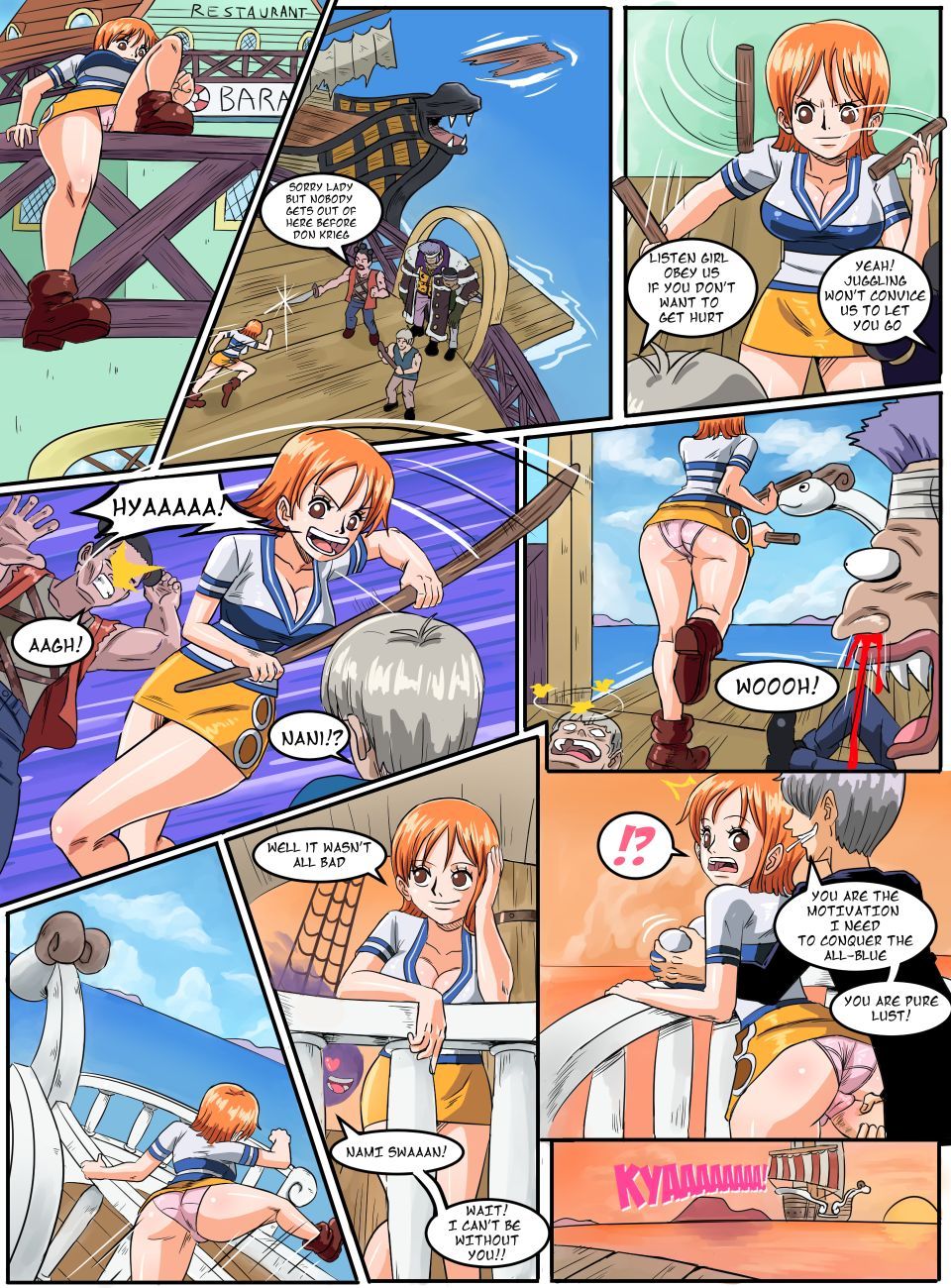 Navigator Nami’s Path – Pink Pawg [photo 7] - MangaPorn