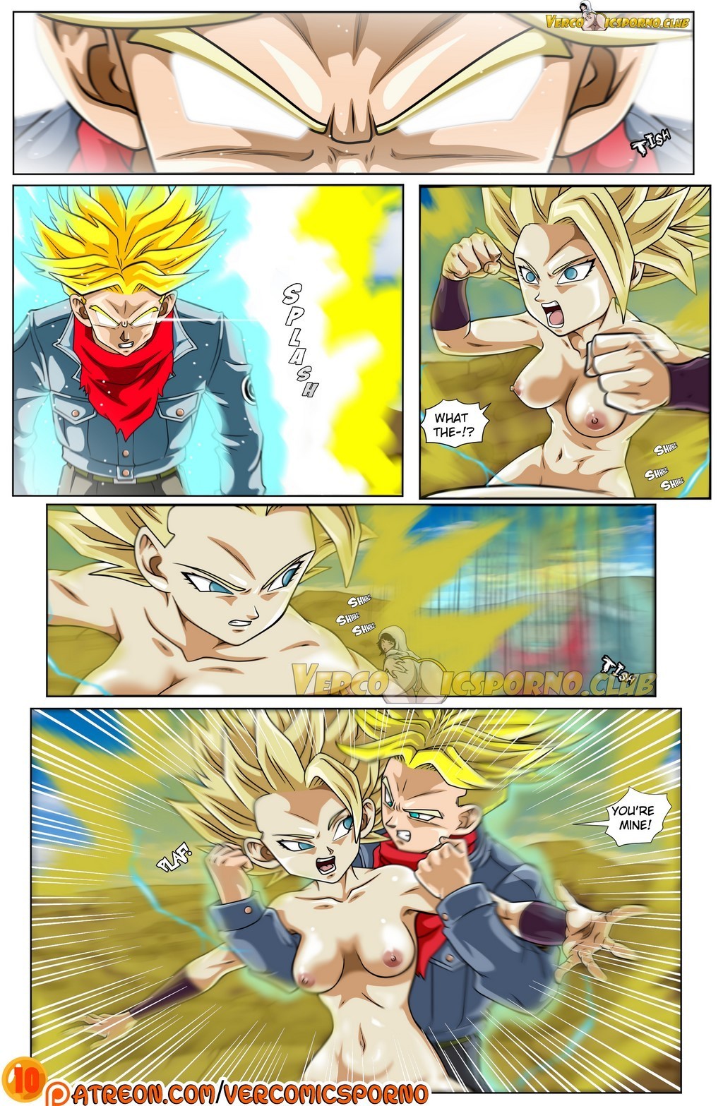 Dragon Ball Super – Trunks and Caulifla [photo 11] - MangaPorn