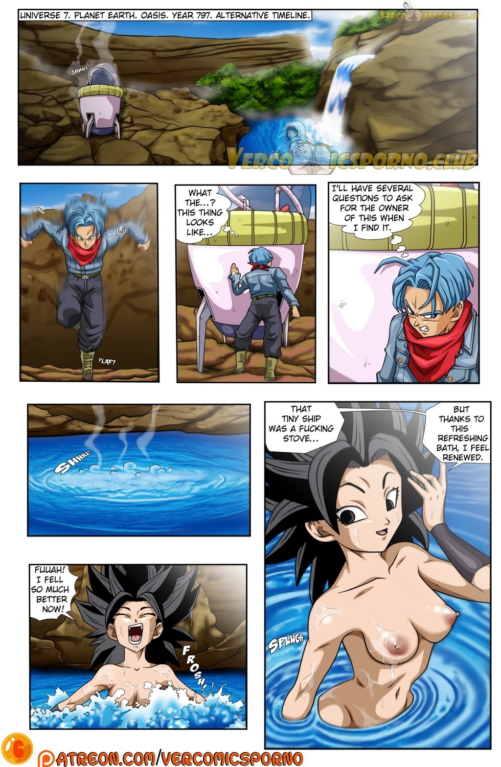 Dragon Ball Super – Trunks and Caulifla [photo 7] - MangaPorn
