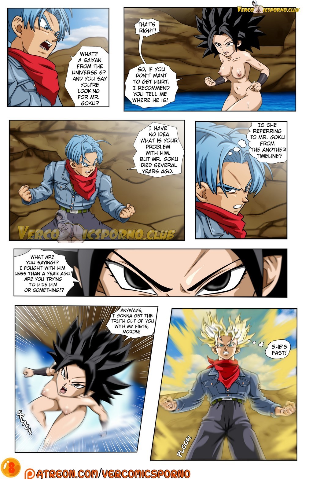 Dragon Ball Super – Trunks and Caulifla [photo 9] - MangaPorn