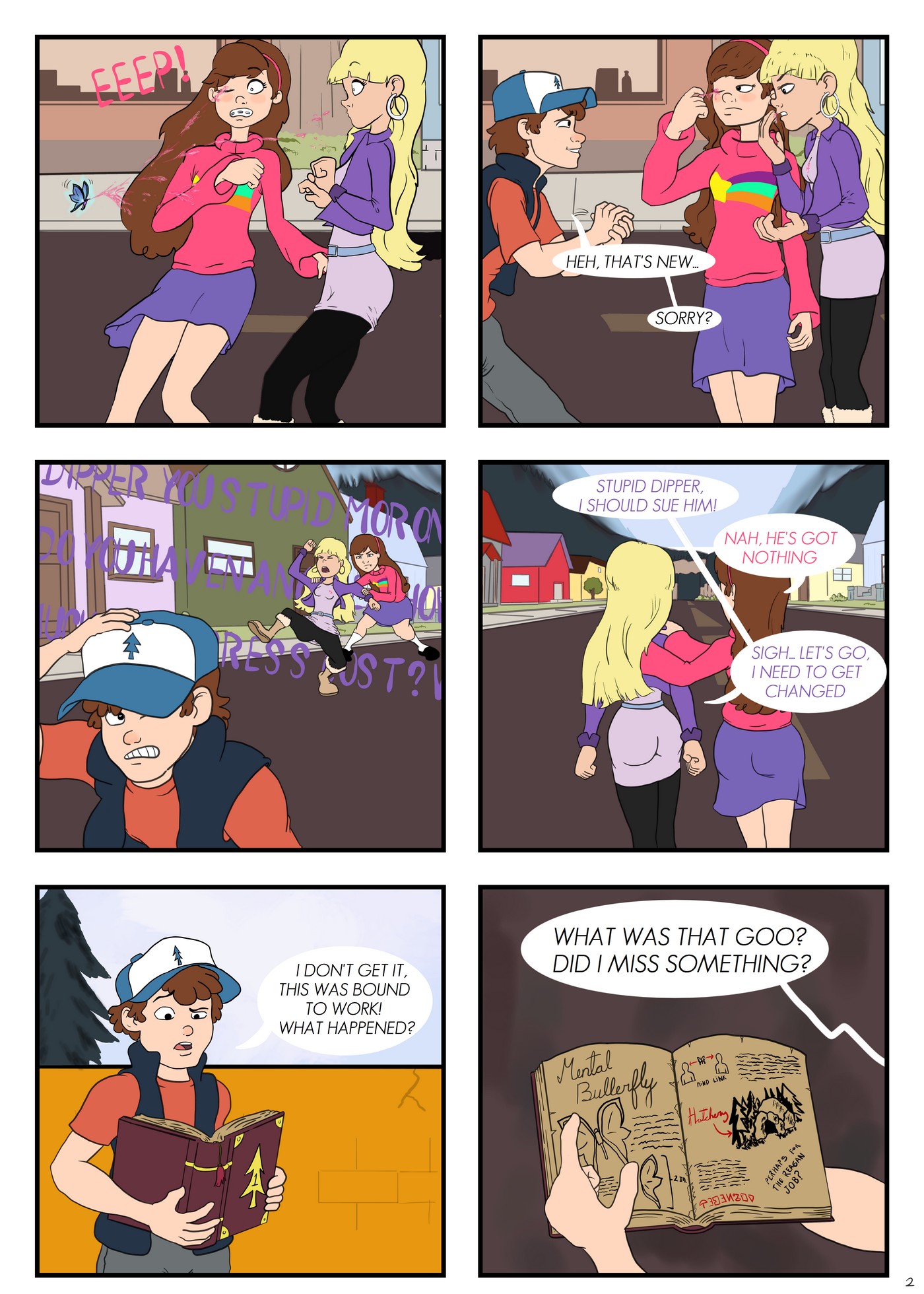 Butterflies in my Head – Gravity Falls [photo 3] - MangaPorn
