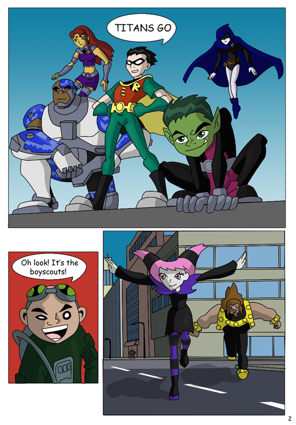 The Teen Titans – The Mishap [photo 3] - MangaPorn