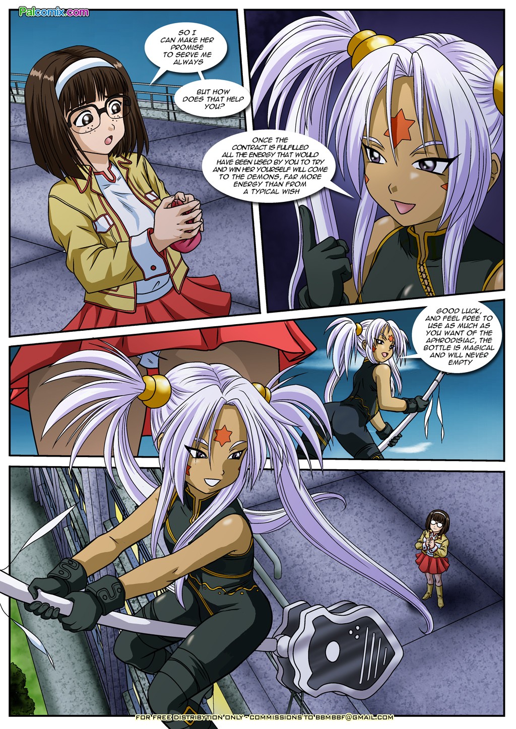 Ah! Enslavement of my Goddess 3 – Palcomix [photo 3] - MangaPorn