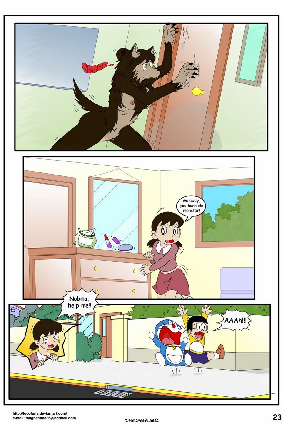 Doraemon Tales Of Werewolf 1 [photo 25] - MangaPorn