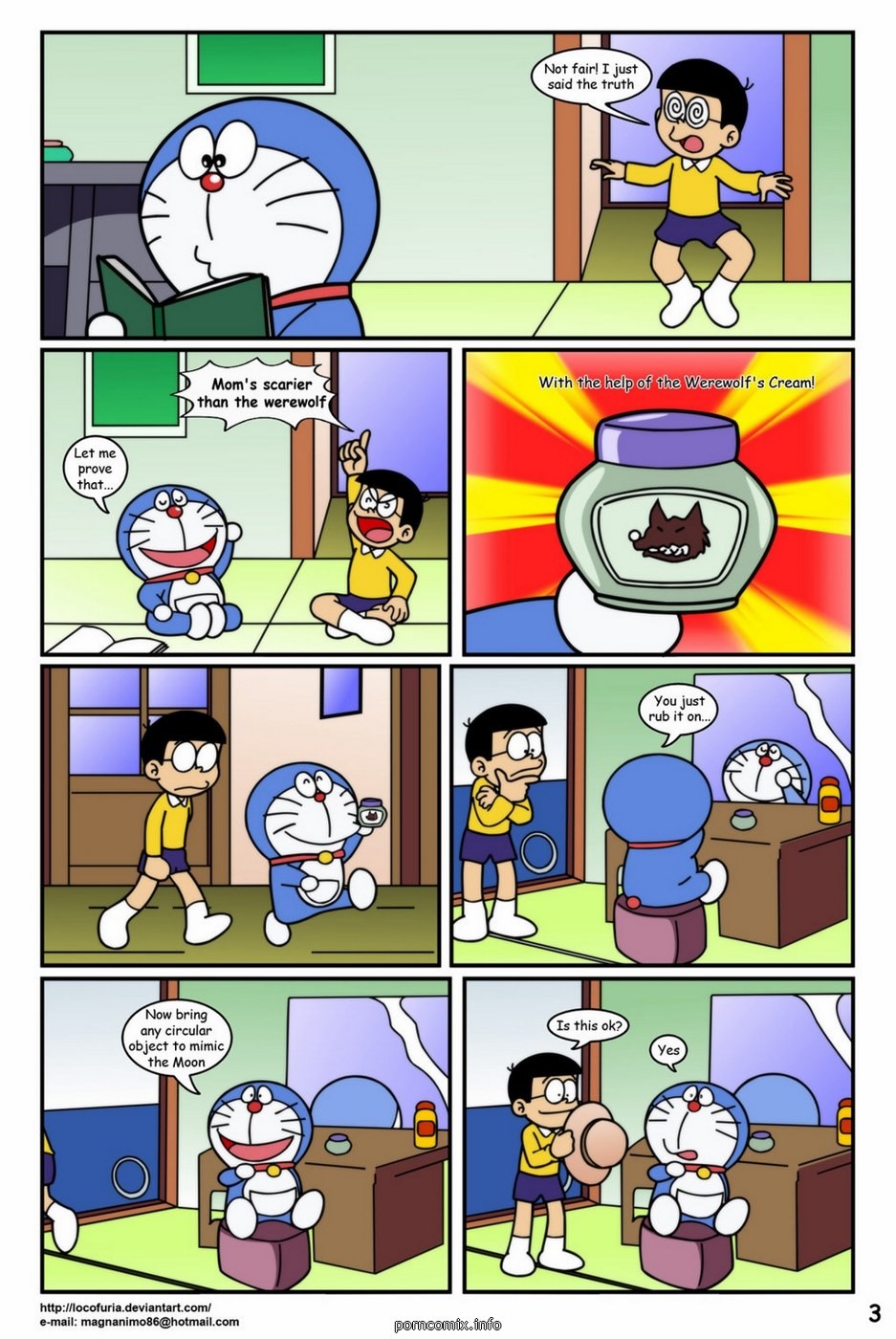 Doraemon Tales Of Werewolf 1 [photo 4] - MangaPorn