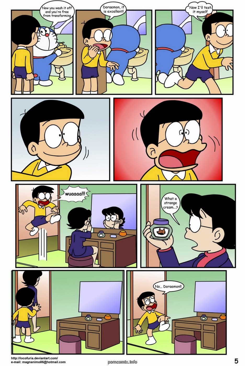 Doraemon Tales Of Werewolf 1 [photo 6] - MangaPorn