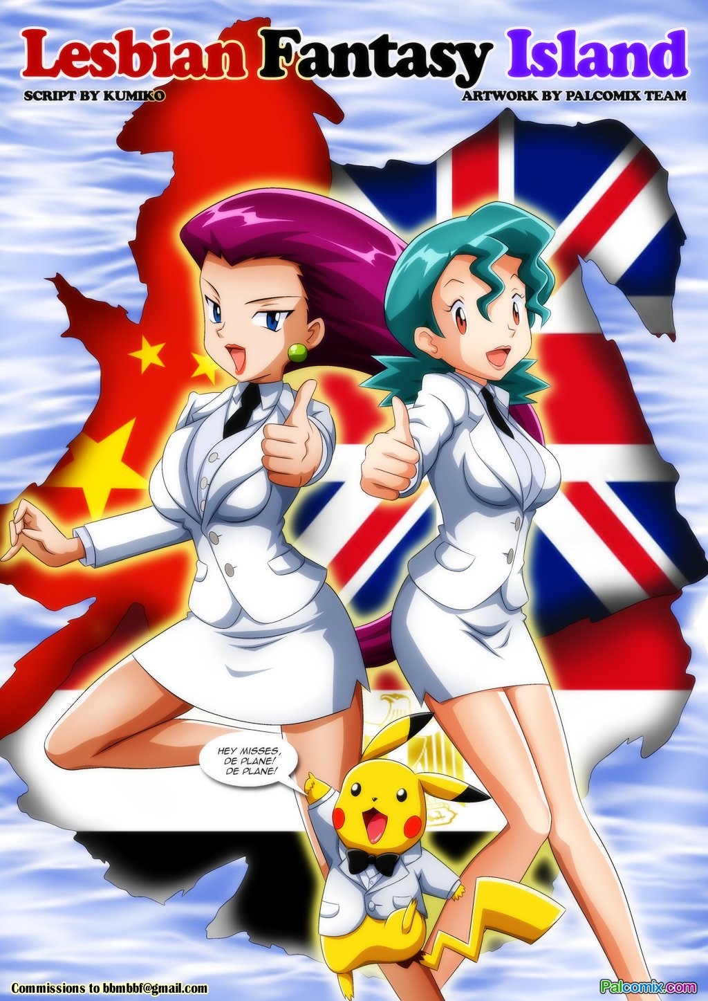 Lesbian Fantasy Island – Palcomix [photo 1] - MangaPorn