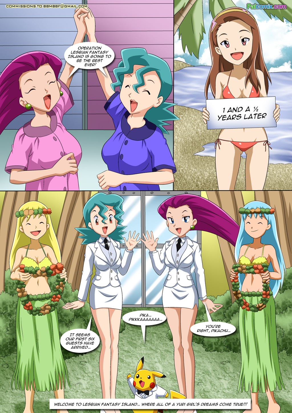Lesbian Fantasy Island – Palcomix [photo 3] - MangaPorn