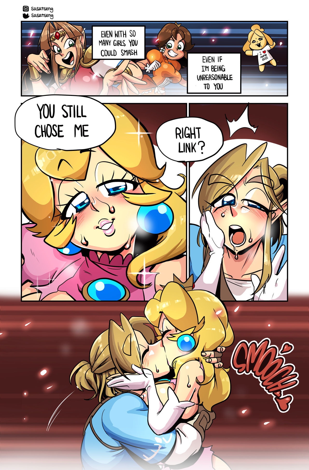 Smash – Link x Peach [photo 21] - MangaPorn