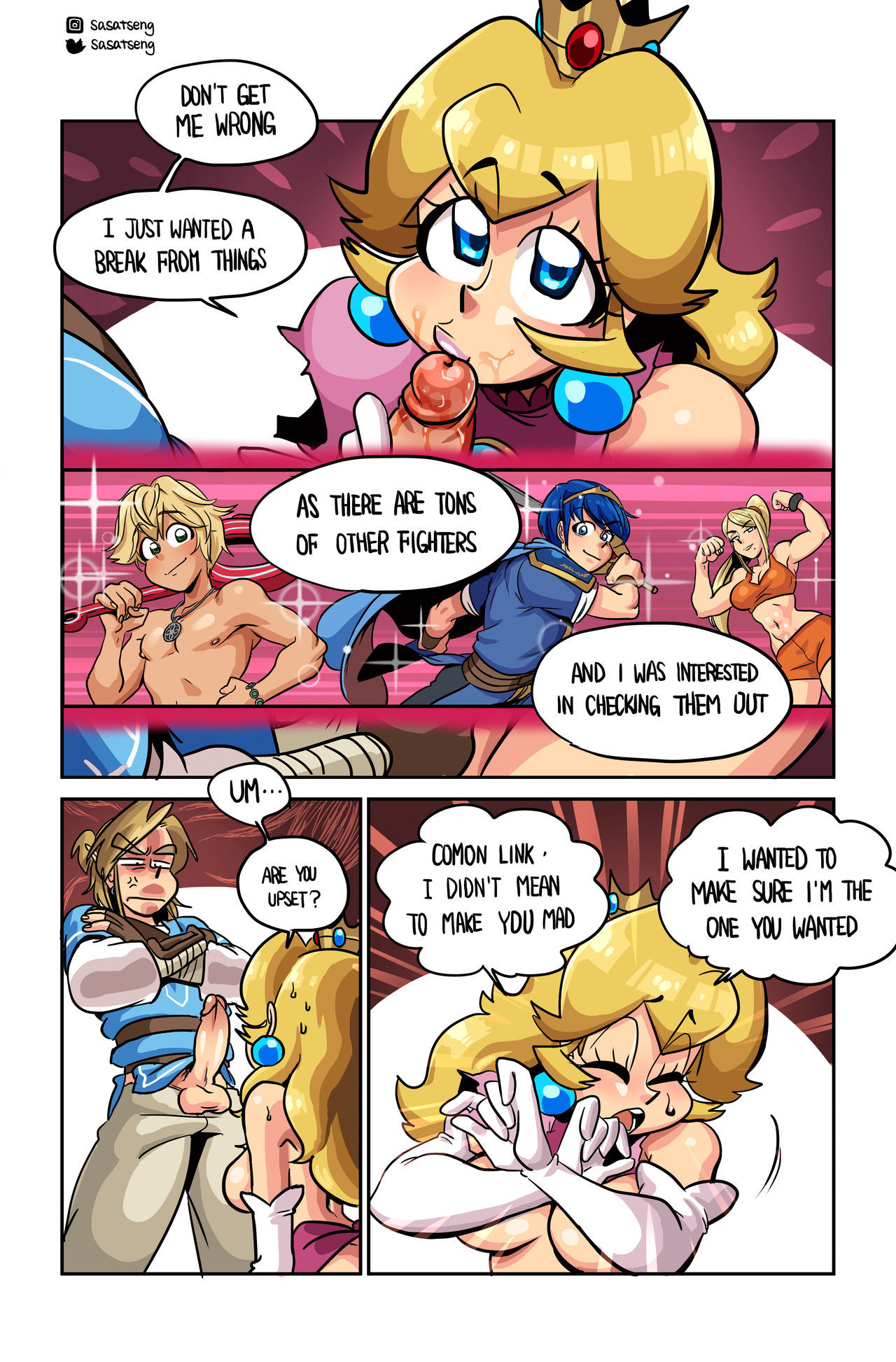 Smash – Link x Peach [photo 24] - MangaPorn