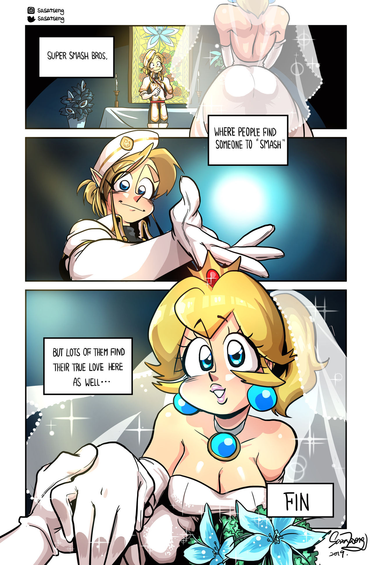 Smash – Link x Peach [photo 26] - MangaPorn