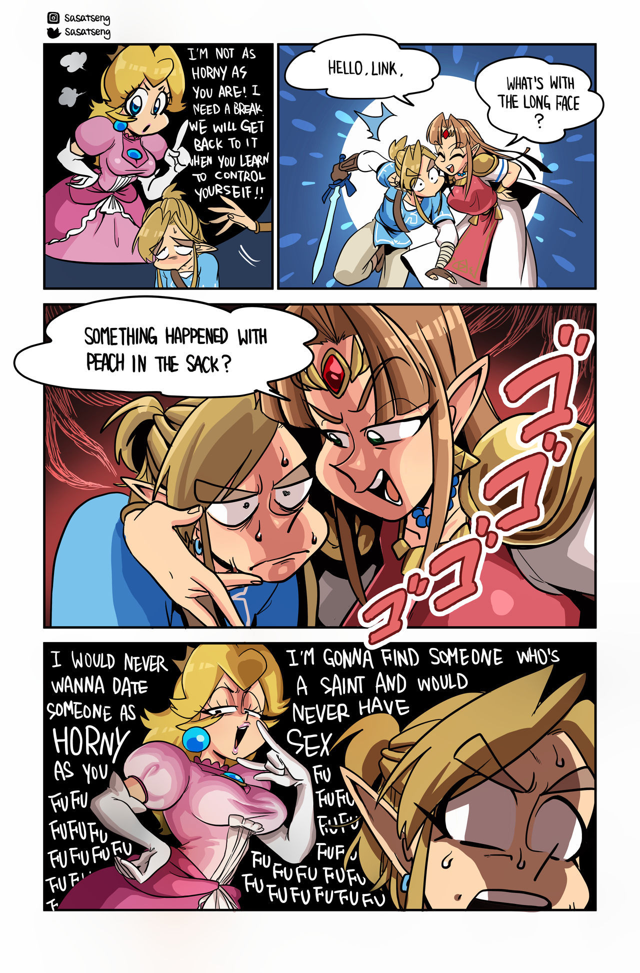 Smash – Link x Peach [photo 4] - MangaPorn
