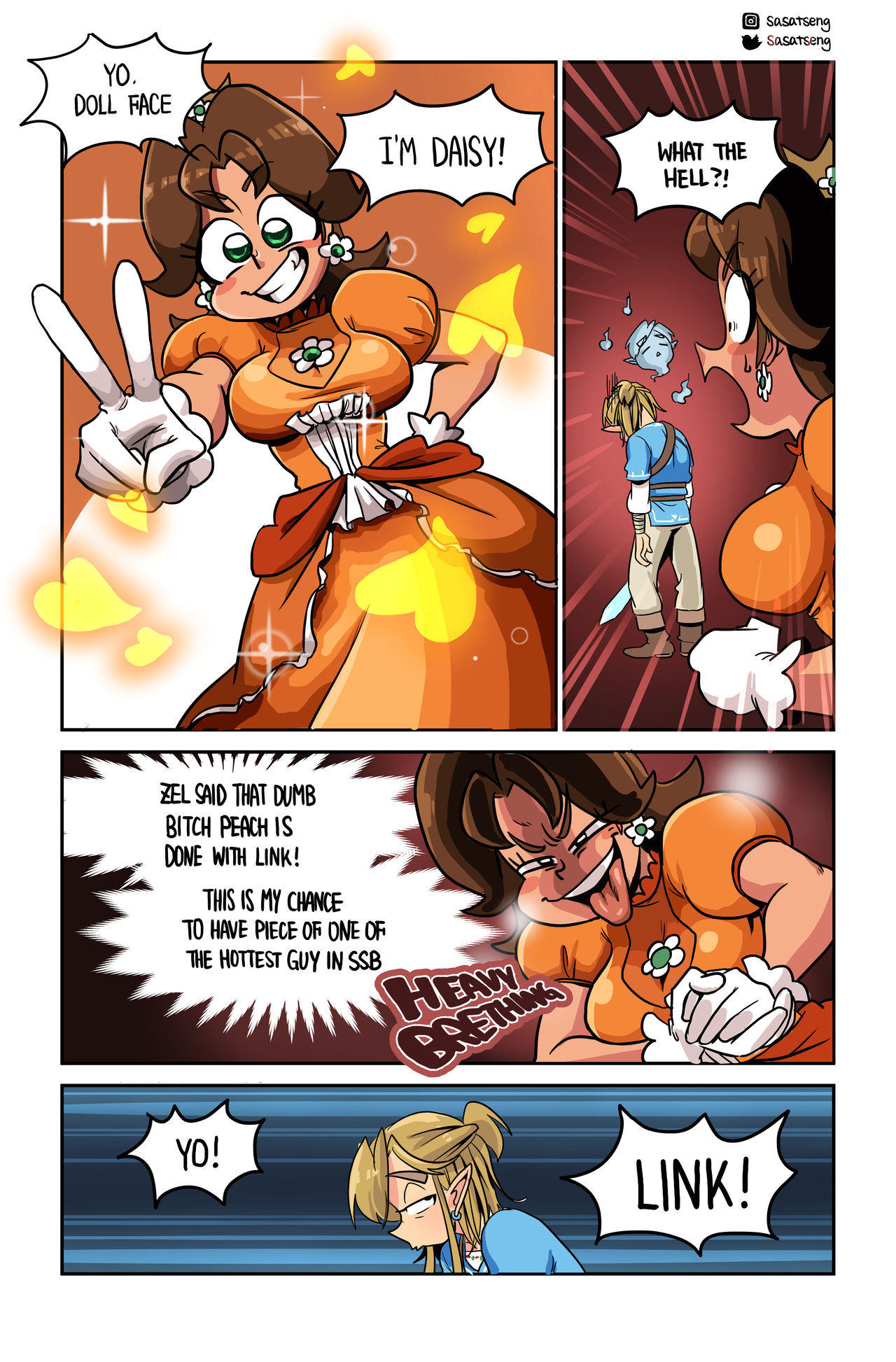 Smash – Link x Peach [photo 6] - MangaPorn