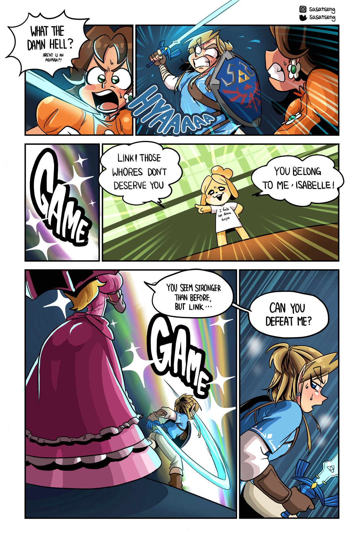 Smash – Link x Peach [photo 8] - MangaPorn