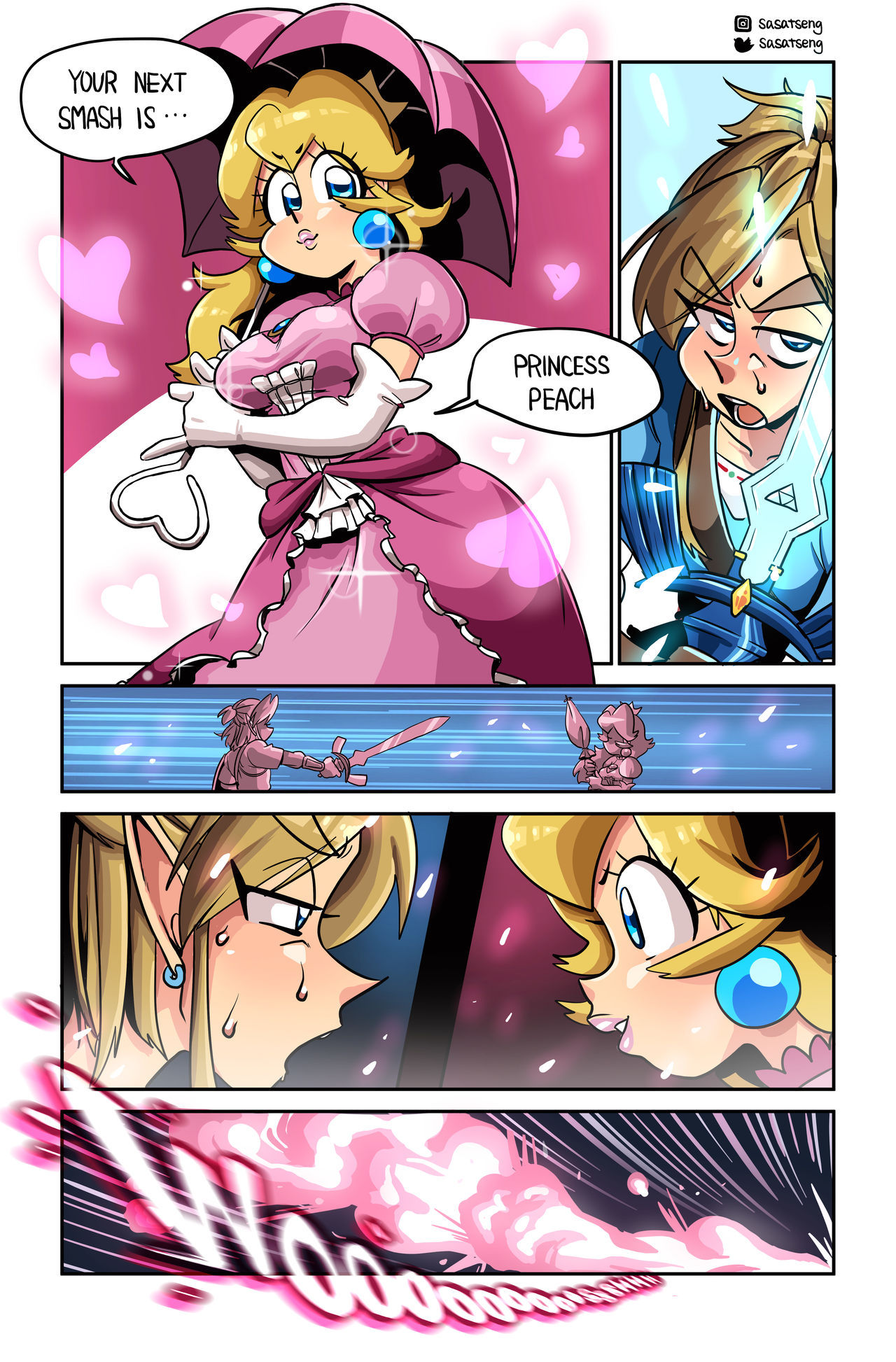 Smash – Link x Peach [photo 9] - MangaPorn