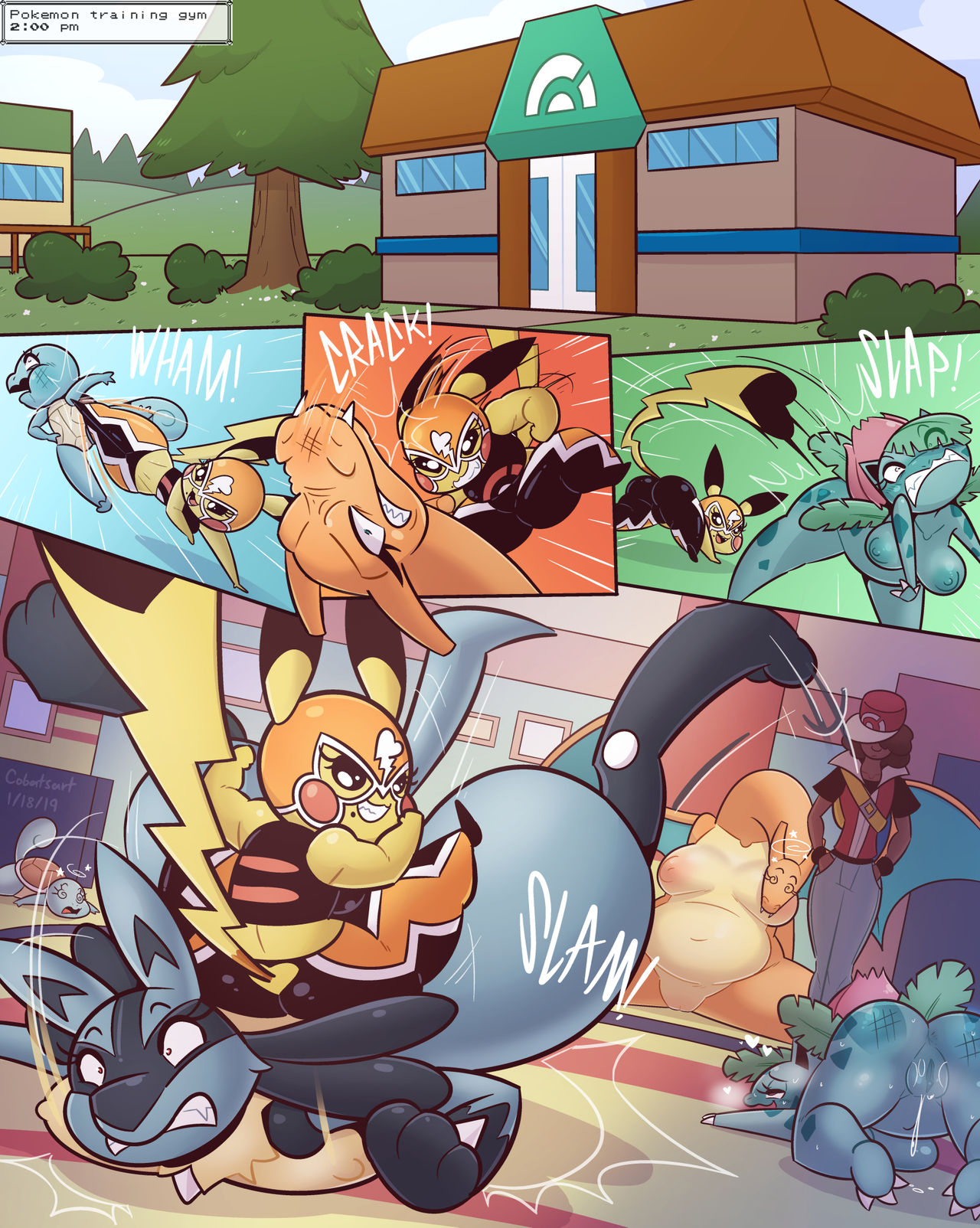 Chica’s Typical Training Day – Pokemon [photo 1] - MangaPorn
