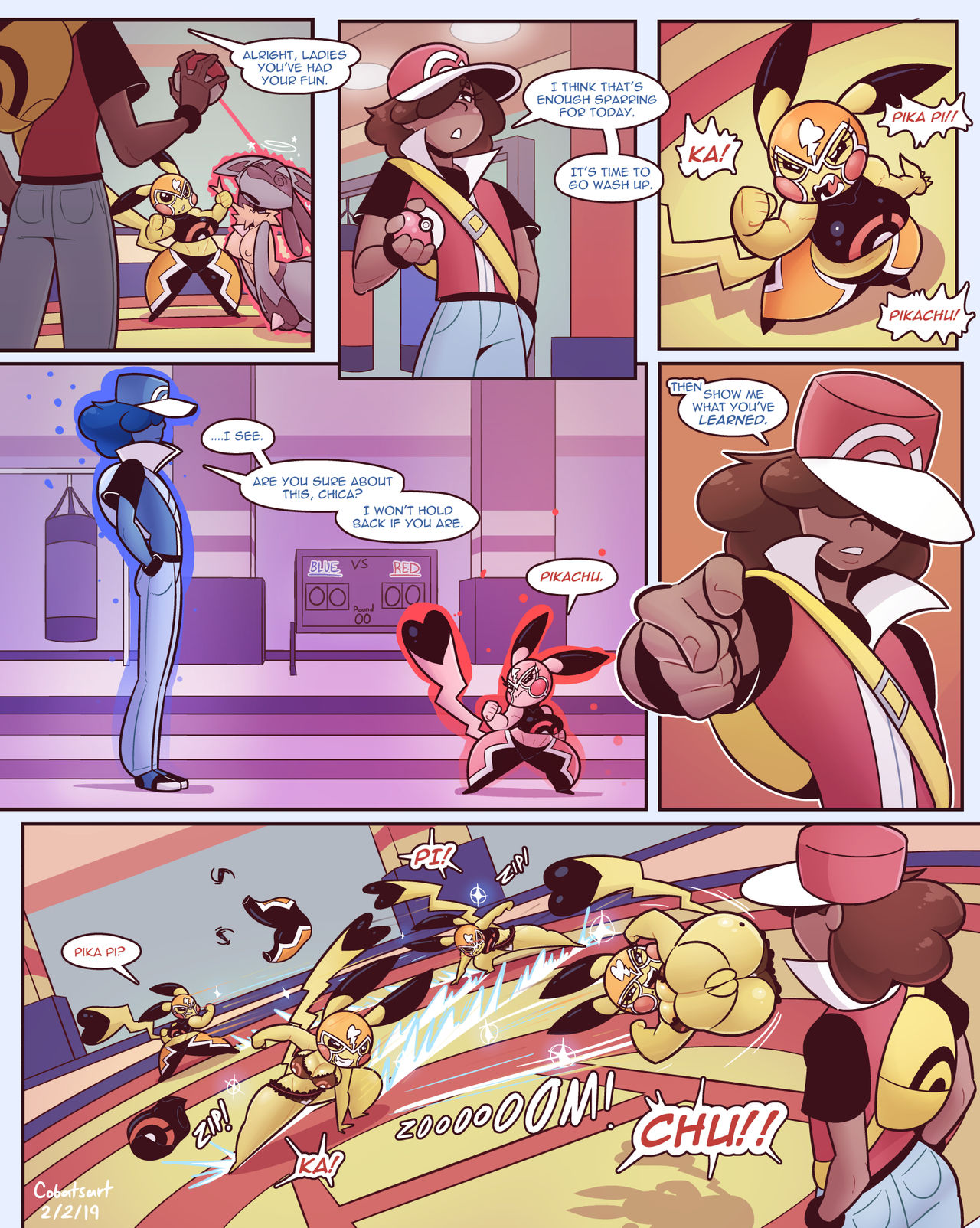 Chica’s Typical Training Day – Pokemon [photo 2] - MangaPorn