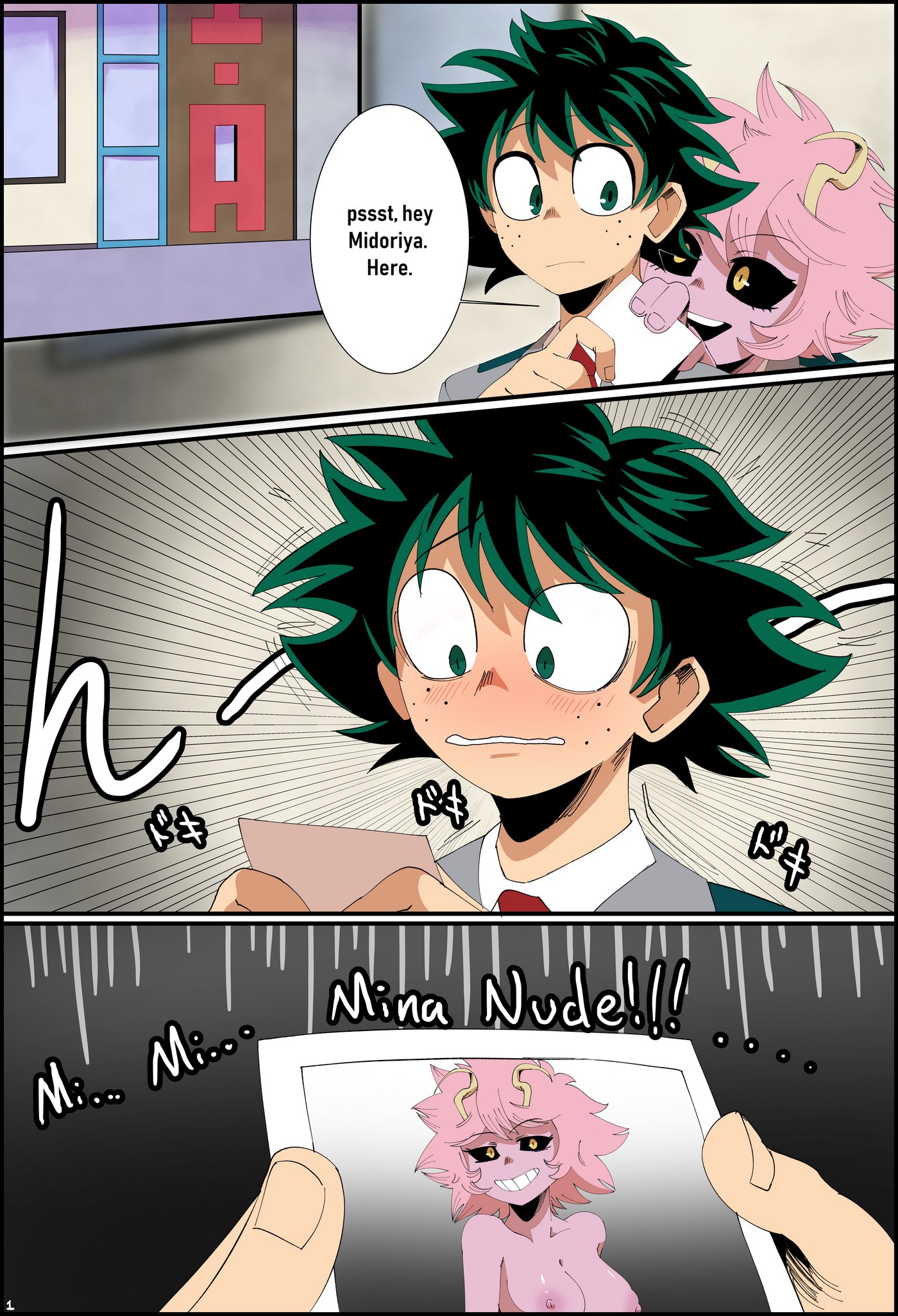 Mina X Deku – Chapter 1 [photo 2] - MangaPorn