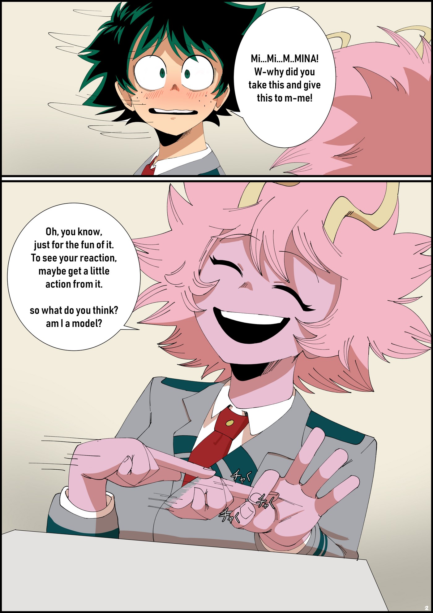 Mina X Deku – Chapter 1 [photo 3] - MangaPorn