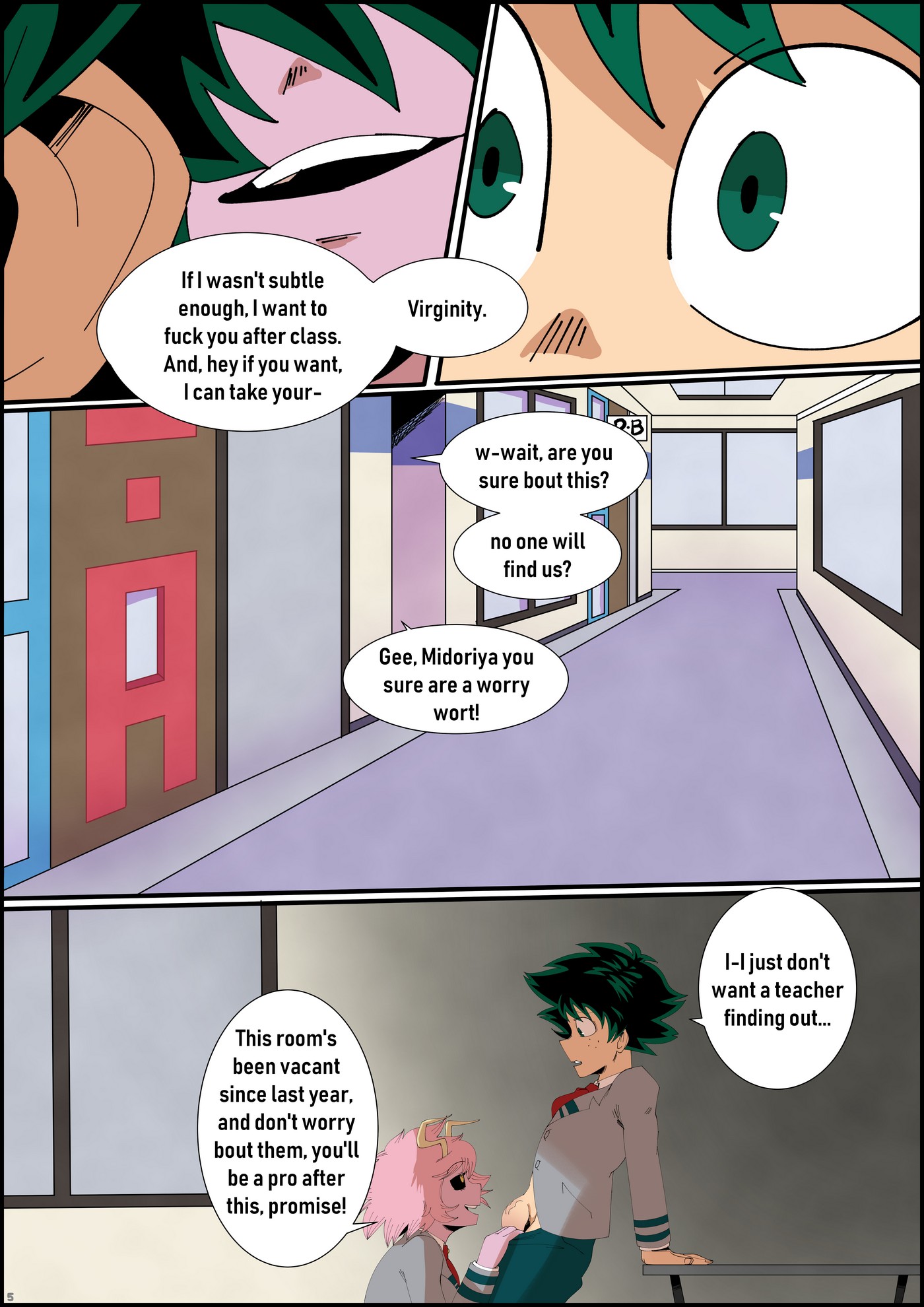 Mina X Deku – Chapter 1 [photo 6] - MangaPorn