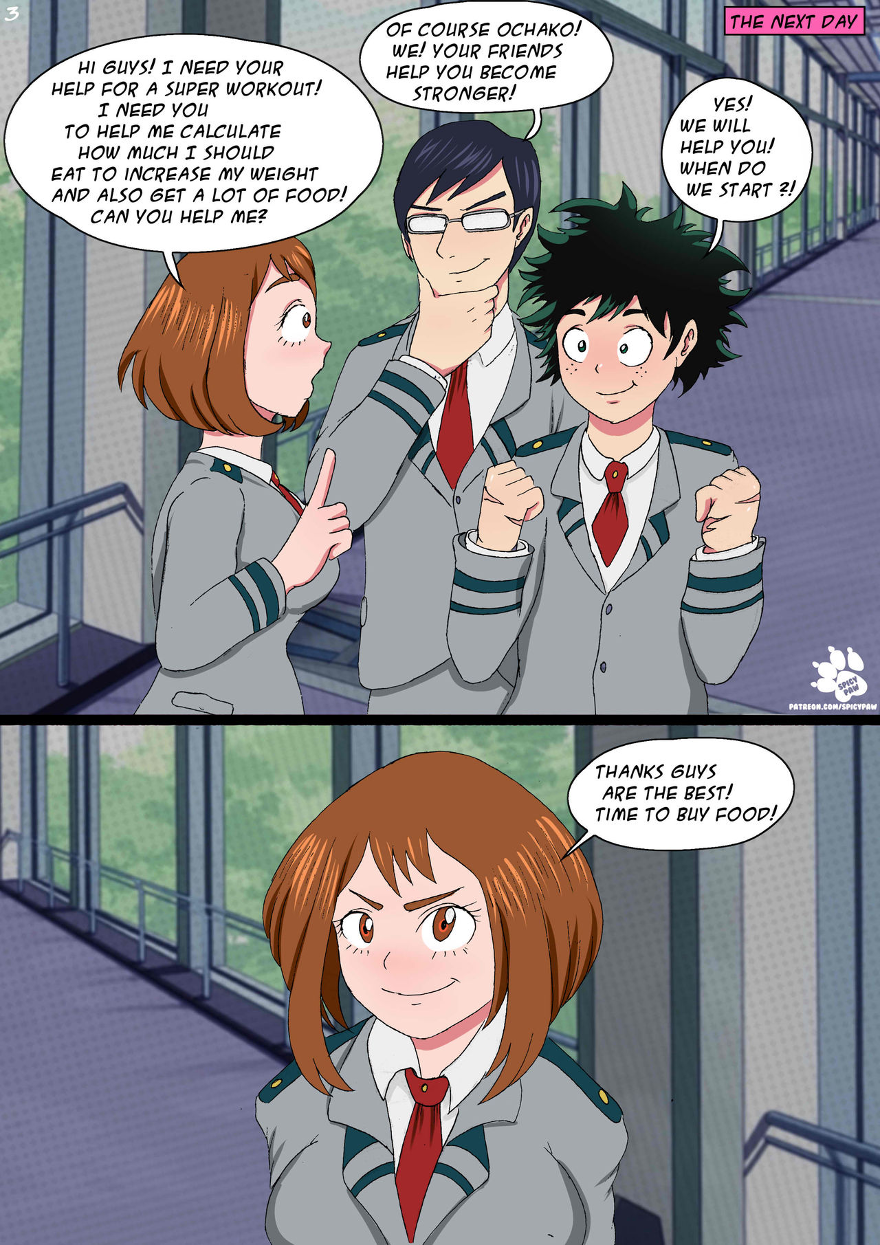 More Food! More Power! 1 – Ochaco Urakara [photo 4] - MangaPorn