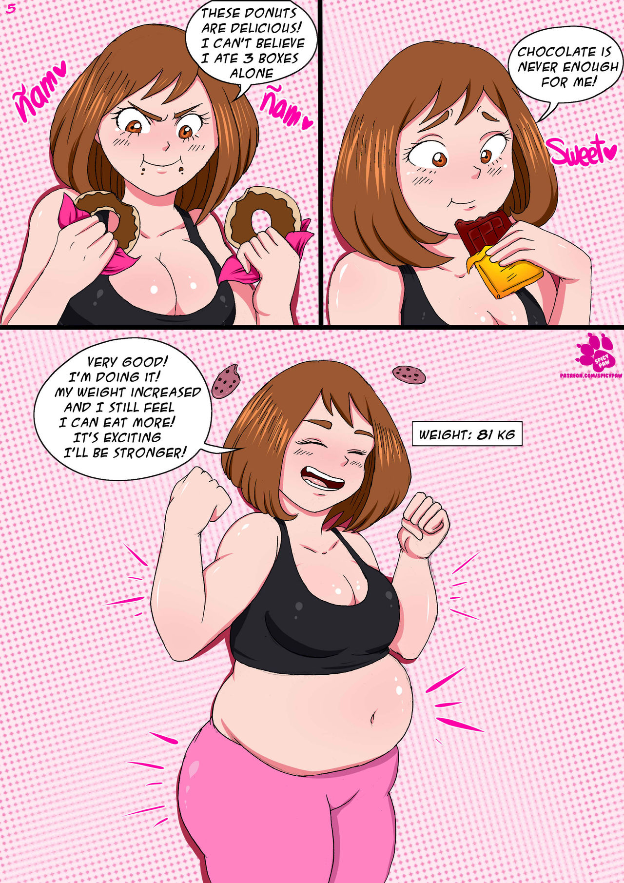 More Food! More Power! 1 – Ochaco Urakara [photo 6] - MangaPorn