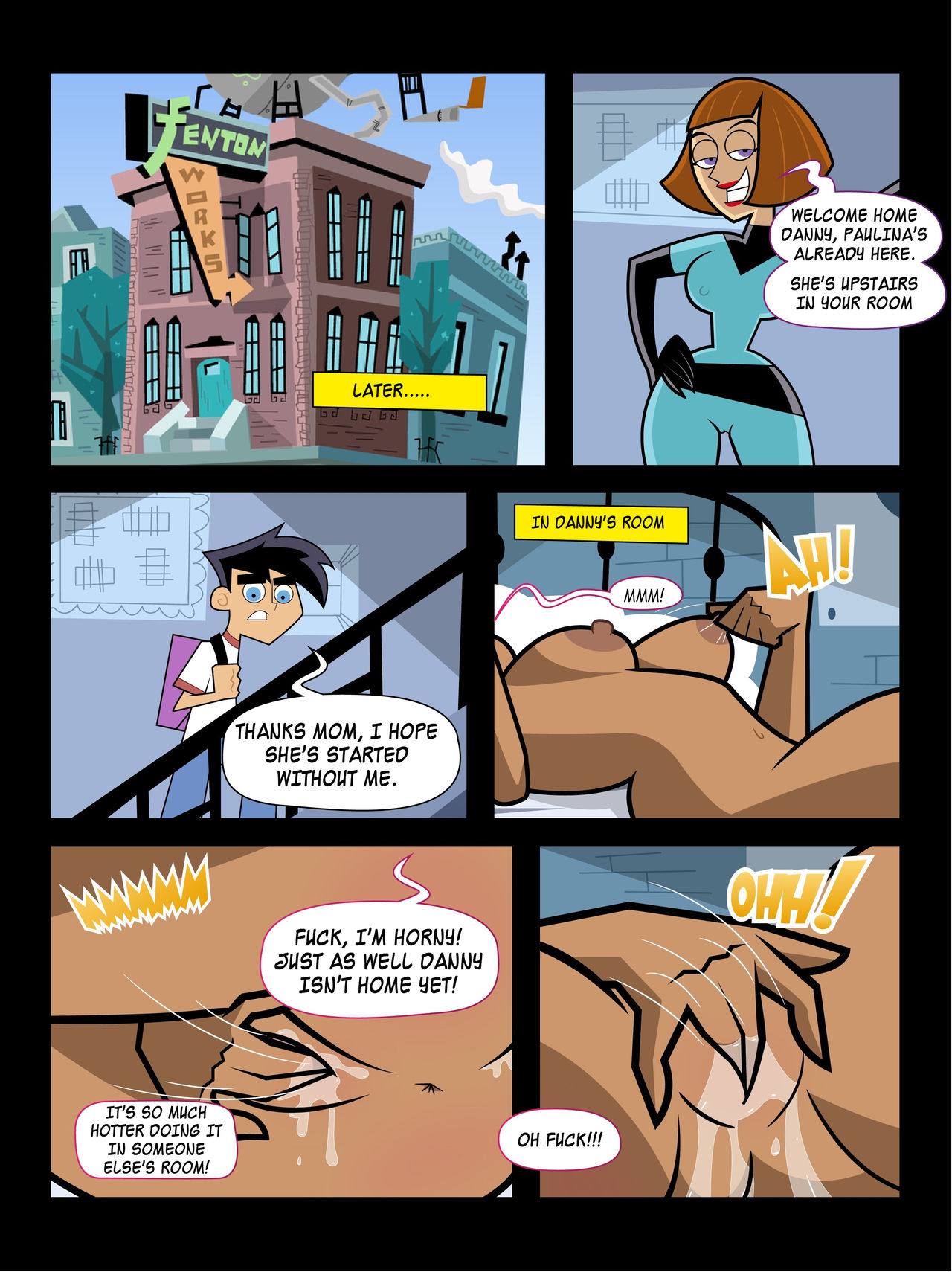 Danny Phantom in Homework [photo 3] - MangaPorn