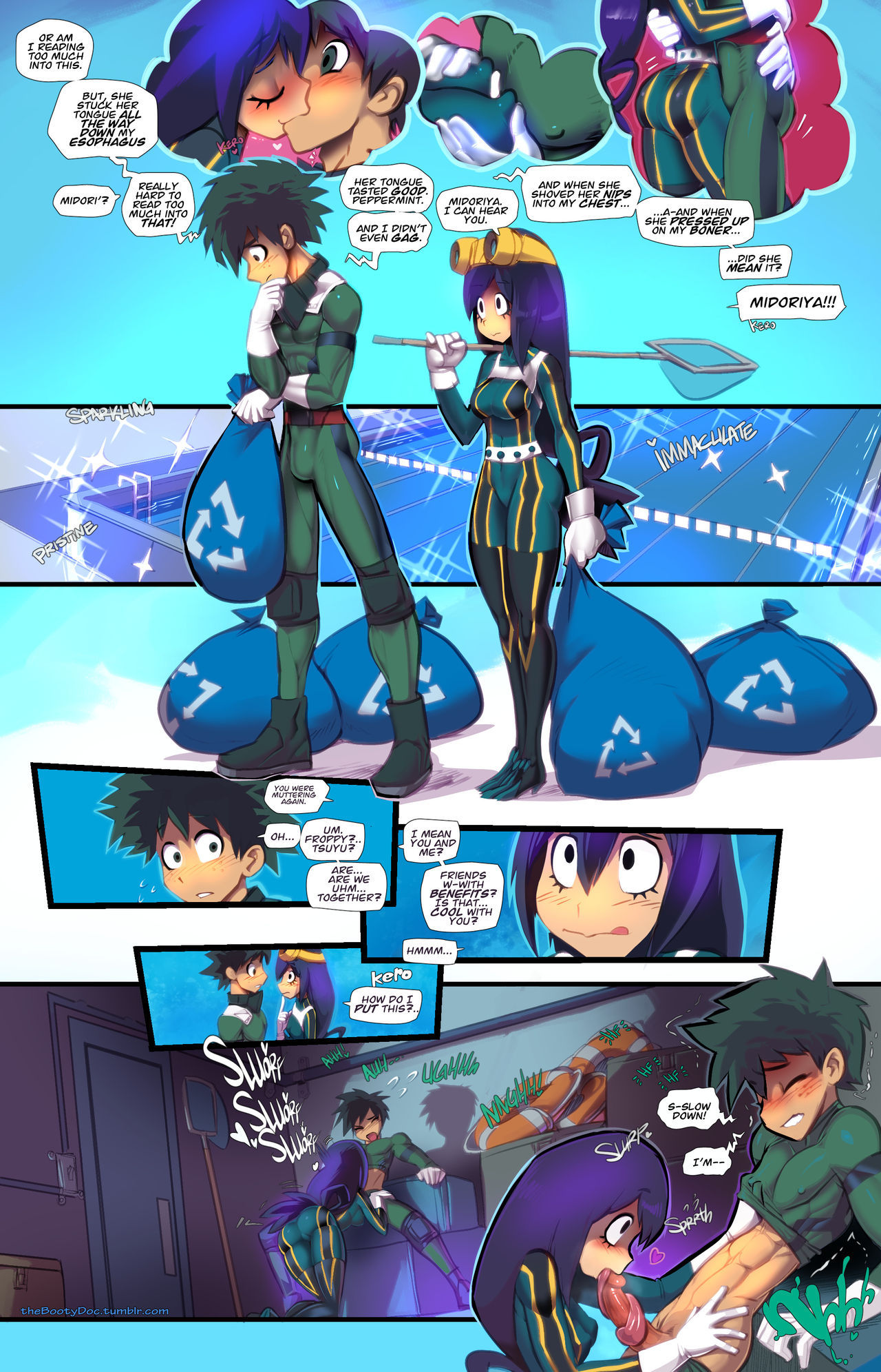 Deku and Froppy SMASH! [photo 2] - MangaPorn