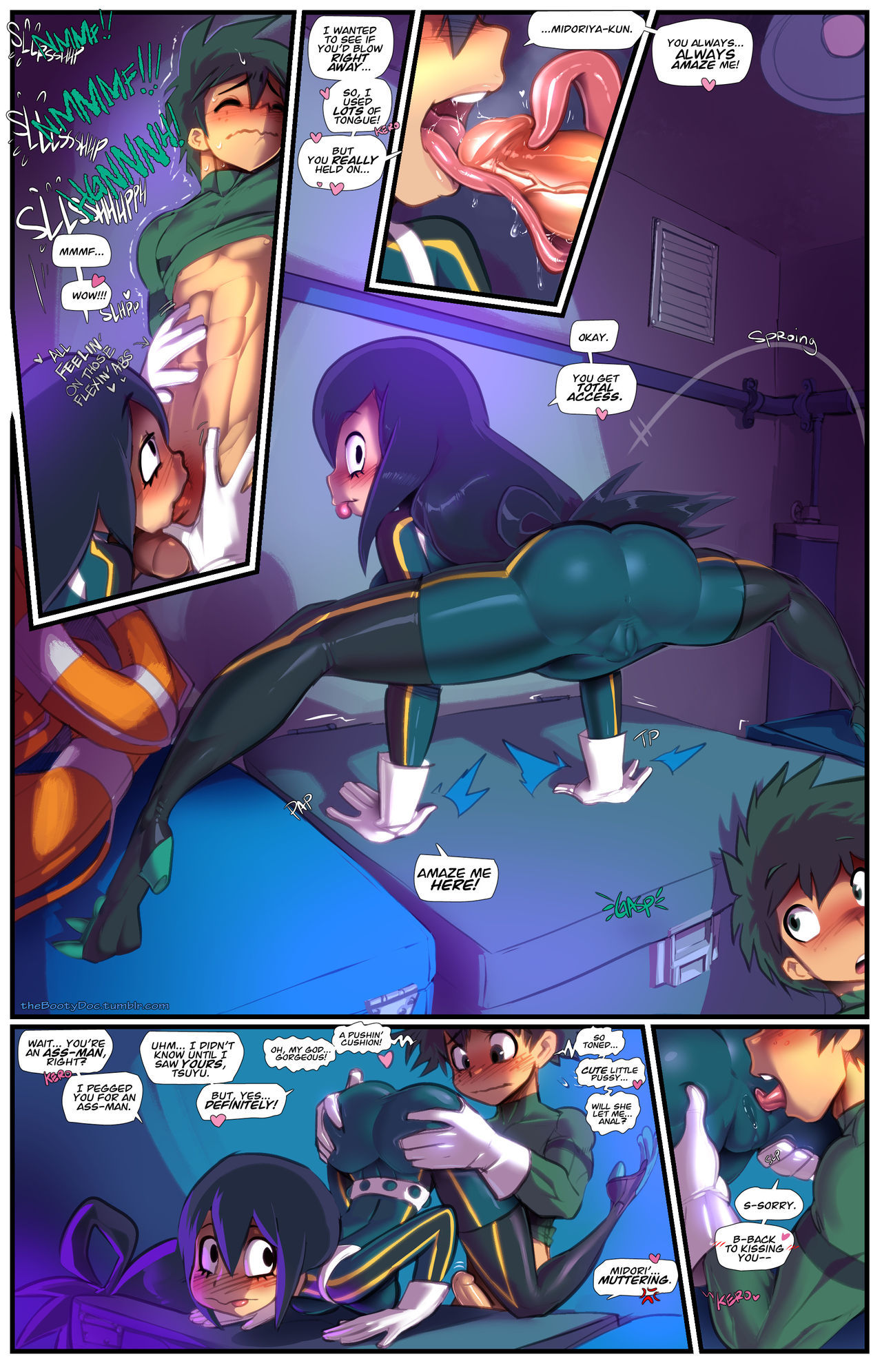 Deku and Froppy SMASH! [photo 3] - MangaPorn