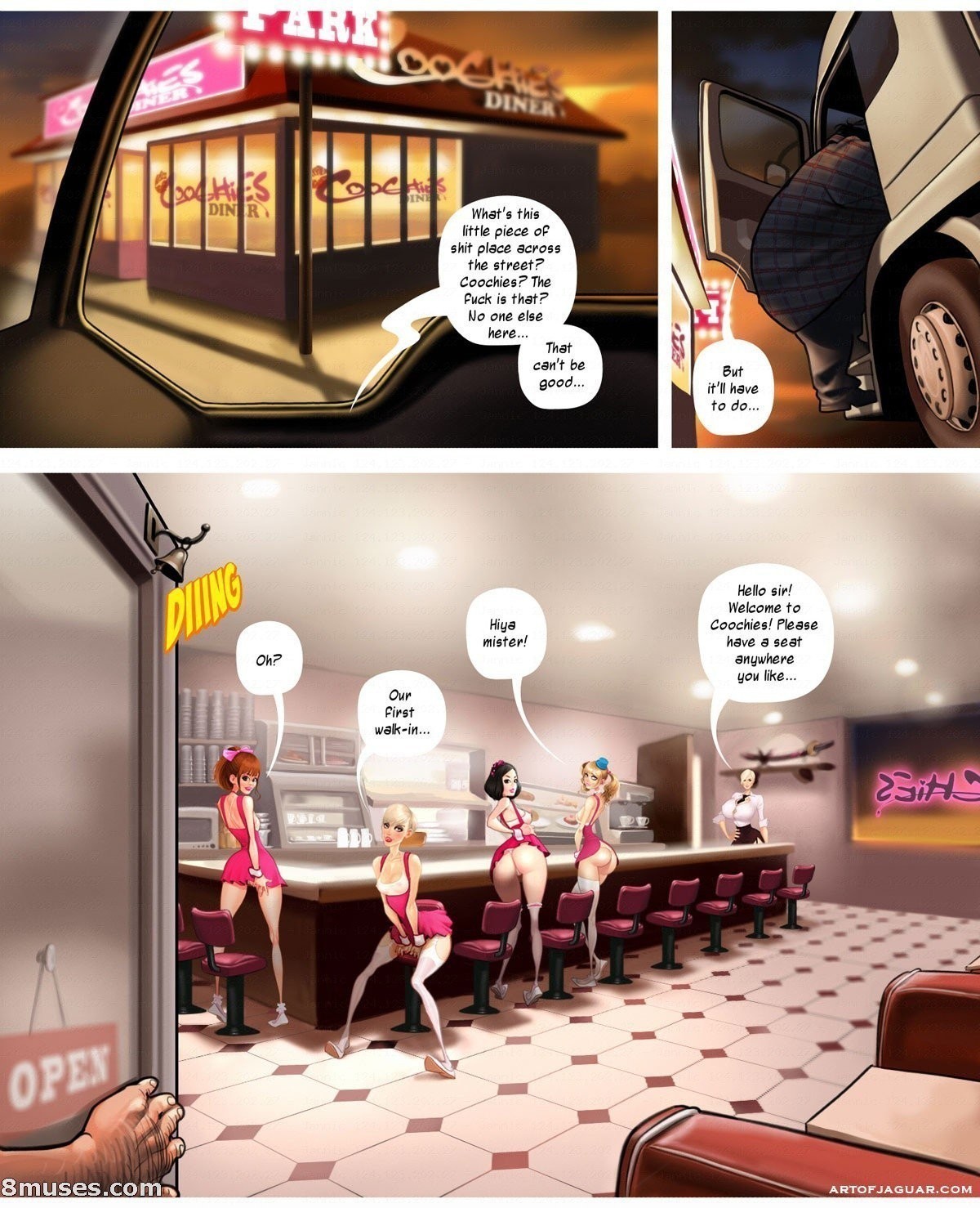 Coochies Diner [photo 4] - MangaPorn