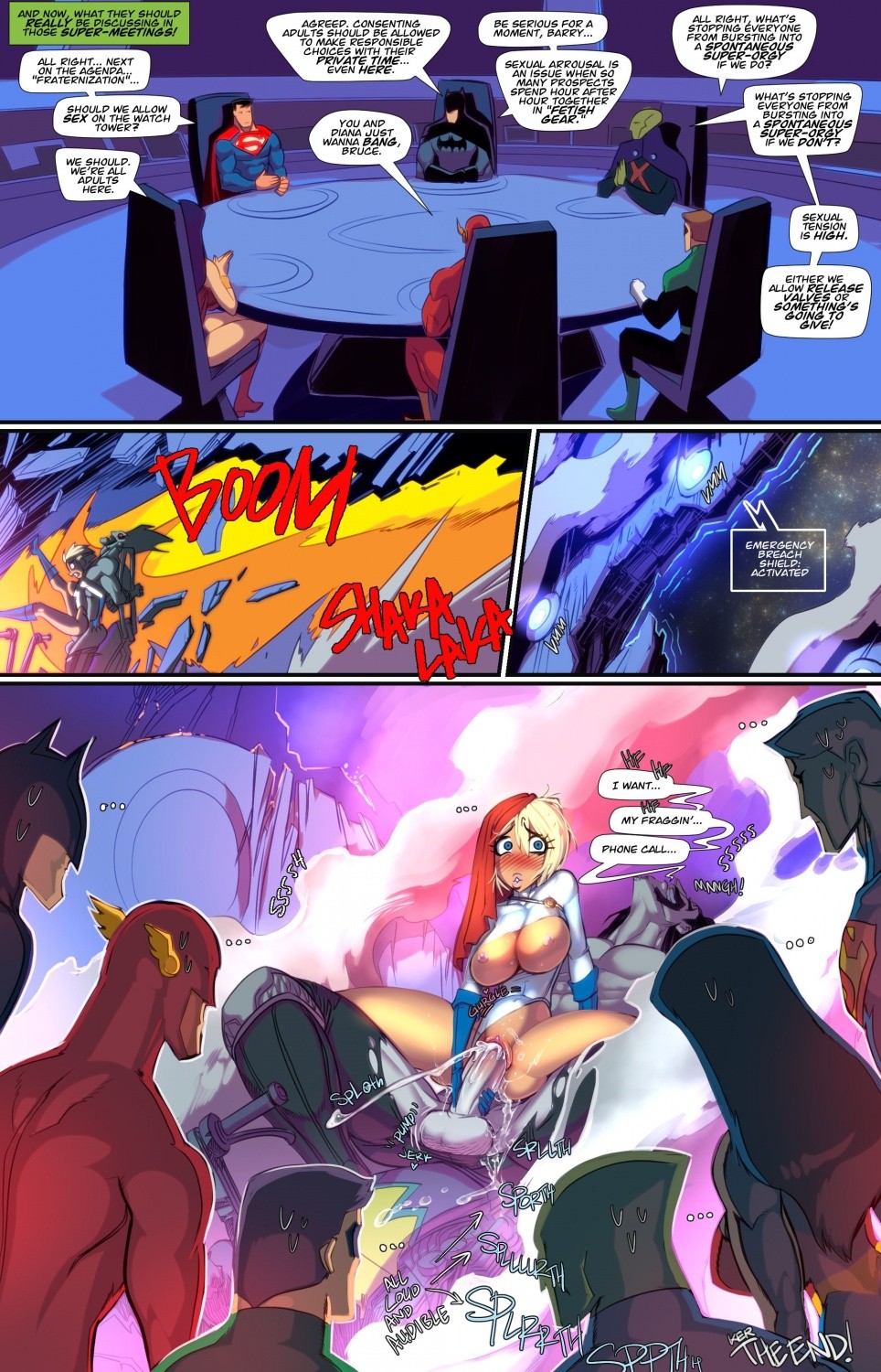 PowerGirl XXX Lobo – Fred Perry [photo 7] - MangaPorn