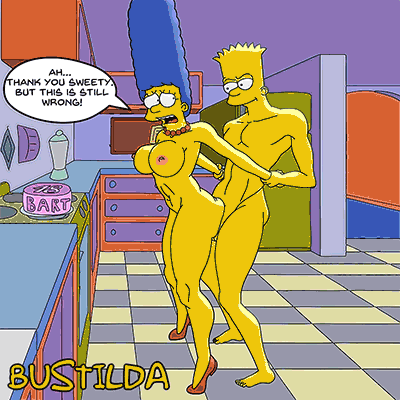 Bart and Marge Simpson – Bustilda [photo 2] - MangaPorn