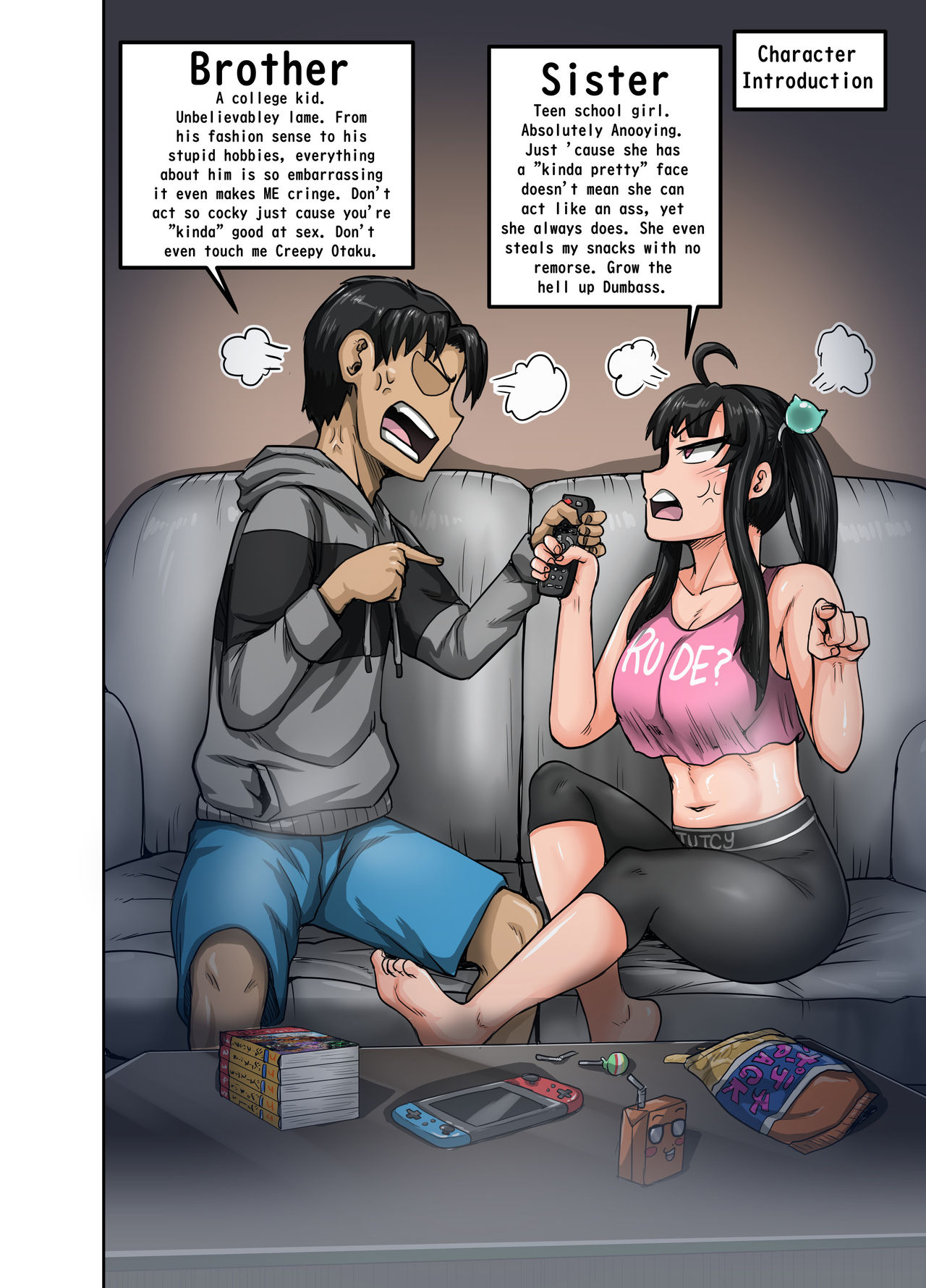 Annoying Sister Needs to Be Scolded!! – juna juna juice [photo 2] - MangaPorn