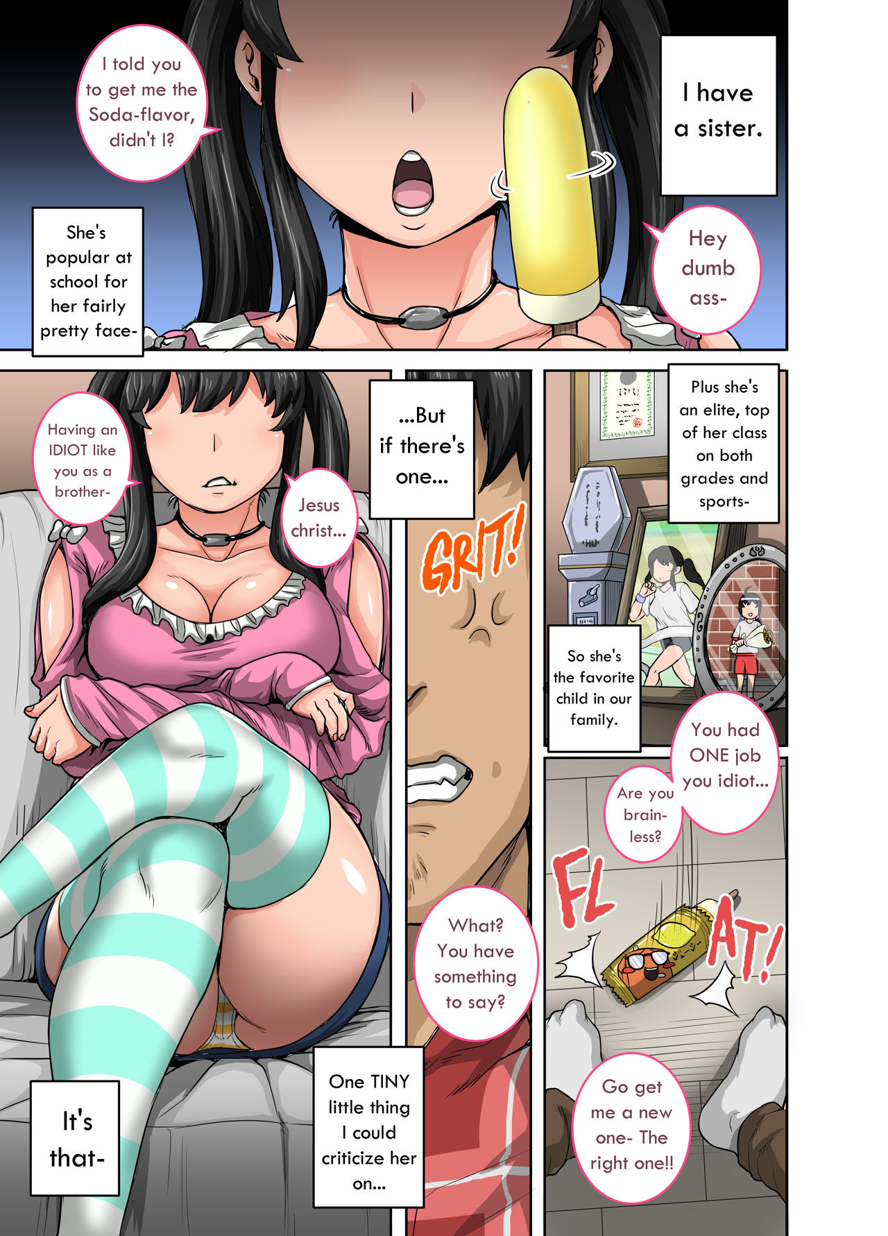 Annoying Sister Needs to Be Scolded!! – juna juna juice [photo 3] - MangaPorn