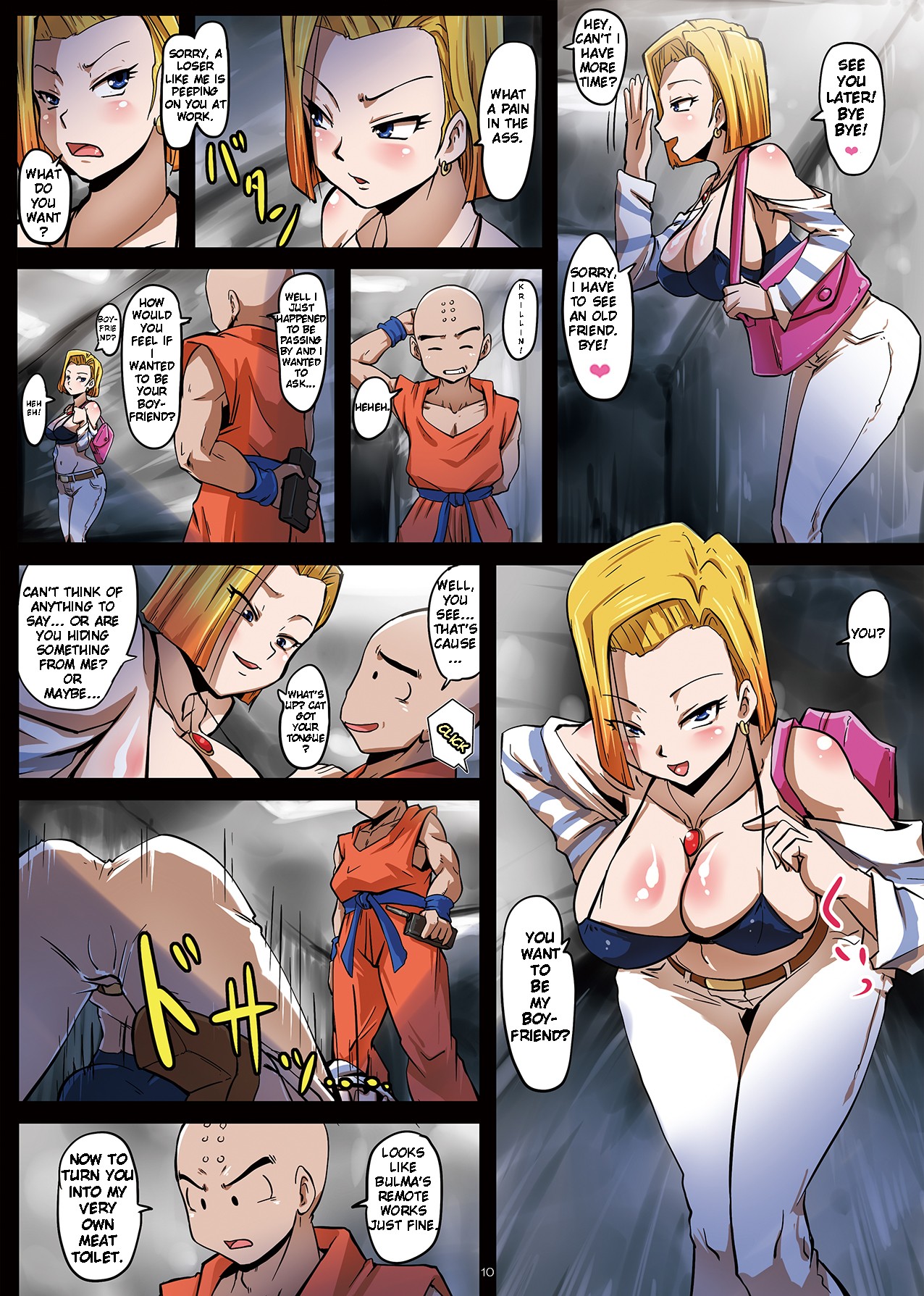 The Plan to Subjugate 18 -Bulma and Krillin’s Conspiracy to Turn 18 Into a Sex Slave [photo 11] - MangaPorn