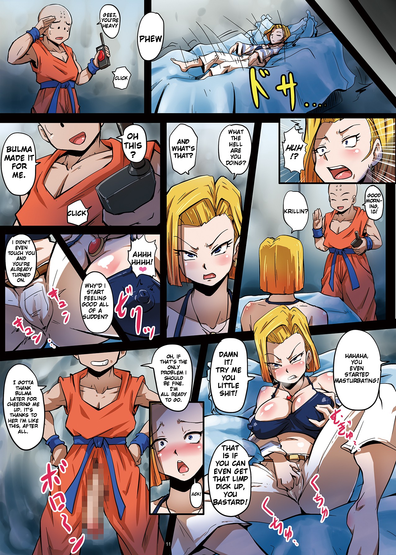 The Plan to Subjugate 18 -Bulma and Krillin’s Conspiracy to Turn 18 Into a Sex Slave [photo 12] - MangaPorn