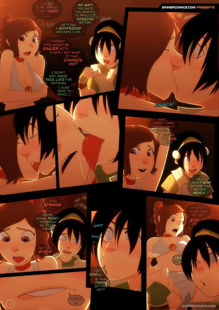 Toph vs. Ty Lee – Sillygirl [photo 1] - MangaPorn