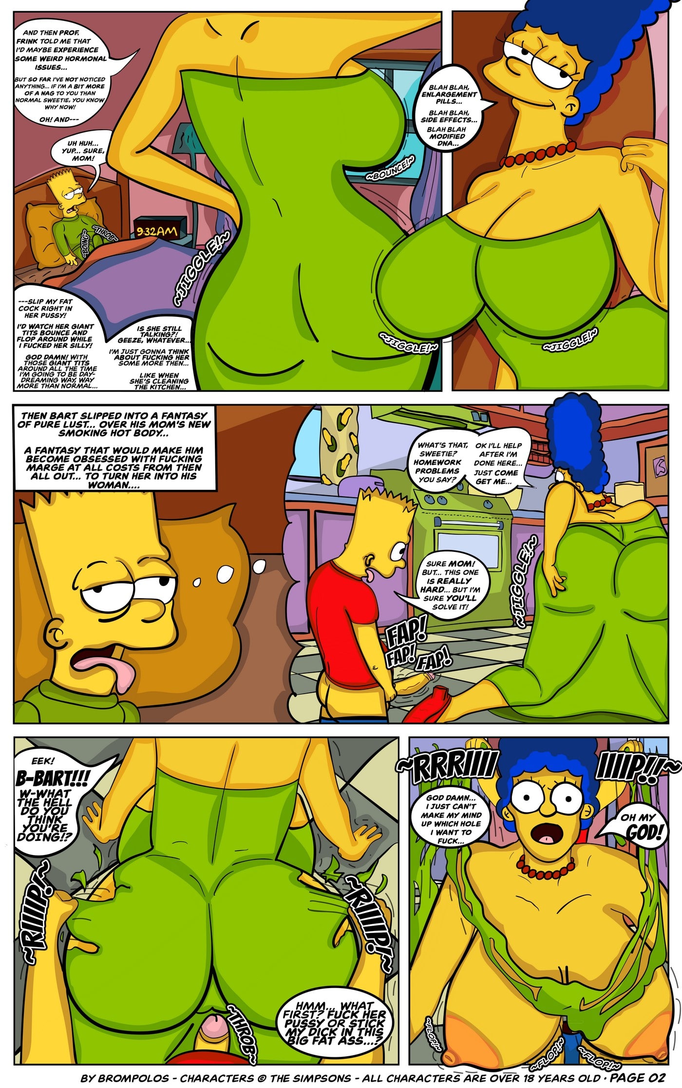 The Simpsons are The Sexenteins [photo 5] - MangaPorn